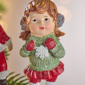 Набор елочных игрушек Берти и Блэйк на коньках 10 см, 2 шт Winter Deco фото 5
