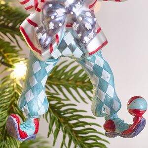 Елочная игрушка Клоун - Circus Roncalli 14 см в подарочной коробке, стекло Winter Deco фото 6