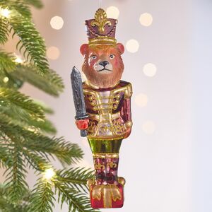 Елочная игрушка Гвардеец Баффи 18 см в подарочной коробке, стекло Winter Deco фото 4