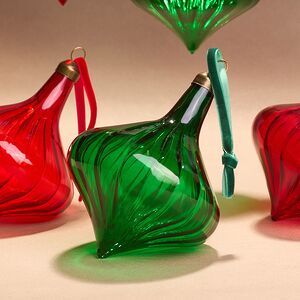 Елочные игрушки Elisir Fortunato 12 см, 6 шт, стекло Winter Deco фото 4