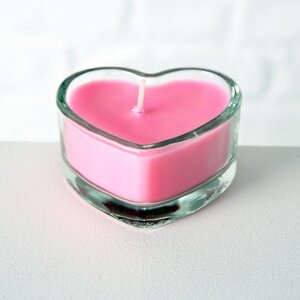 Набор чайных свечей в подсвечниках Sweet Romantic 4 см, 3 шт, стекло Boltze фото 3