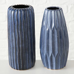 Фарфоровая ваза для цветов Санторини Mood 24 см Boltze фото 4