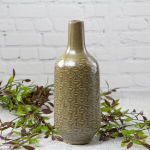 Декоративная бутылка из керамики Оливиа 23 см Edelman фото 1