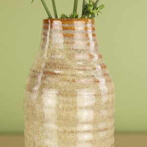 Декоративная бутылка из керамики Песочный Бархан 26 см Edelman фото 5