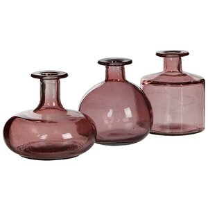 Бутылка декоративная Симона 12*14 см розовая Edelman фото 1