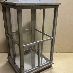 Деревянный подсвечник Фонарь Четинале 68 см, уцененный Boltze фото 7