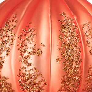 Стеклянная елочная игрушка Тыква Джек 9 см Inge Glas фото 4