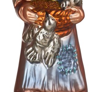 Стеклянная елочная игрушка Золушка 15 см Inge Glas фото 4