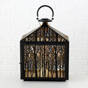 Декоративный фонарь для свечи Броселианд 40 см, металл Boltze фото 3