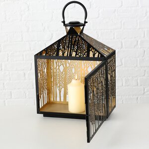 Декоративный фонарь для свечи Броселианд 40 см, металл Boltze фото 2
