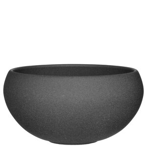 Керамическое кашпо Сен-Лазар 20*11 см темно-серое Edelman фото 1