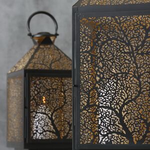 Набор подсвечников - фонарей Тивериада 40 и 54 см, 2 шт, металл Boltze фото 4