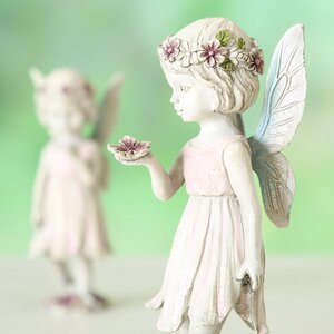 Декоративная фигурка Фея Блюммери с цветочком 17 см Boltze фото 4