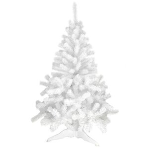 Искусственная белая елка Метелица 180 см, ПВХ