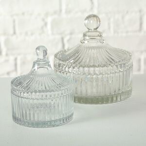 Стеклянная шкатулка для украшений Кирстин 12*10 см Boltze (Больтце) фото 2