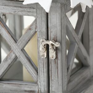 Деревянный подсвечник - фонарь Грэмми 32 см Boltze (Больтце) фото 4
