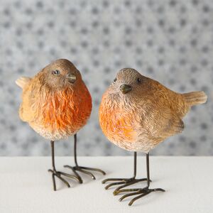 Декоративная фигурка Птичка Леджер - Birchules 8 см Boltze фото 4