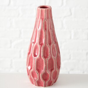Керамическая ваза Жюстин 24 см розовая