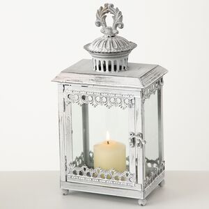 Набор подсвечников - фонарей Берр-ле-Альп 35 и 45 см, 2 шт, металл Boltze фото 4