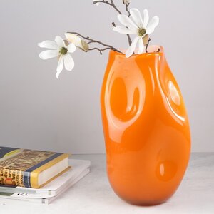 Декоративная ваза Альбиора 29 см мандариновая EDG фото 1