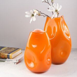 Декоративная ваза Альбиора 29 см мандариновая EDG фото 3
