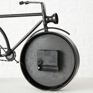 Настольные часы Велосипед Ретро 39*24 см, черные Boltze фото 5