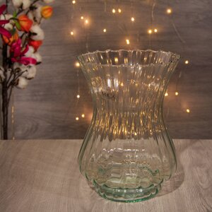 Стеклянная ваза Хельга 20 см Edelman фото 2