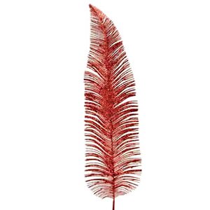 Декоративный лист Сверкающий Робелен 78 см, красный Hogewoning фото 4