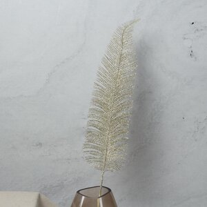Декоративный лист Сверкающий Робелен 78 см, шампань Hogewoning фото 2