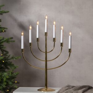 Семисвечник Titus 59*38 см золотой Star Trading (Стар Трэйдинг) фото 2