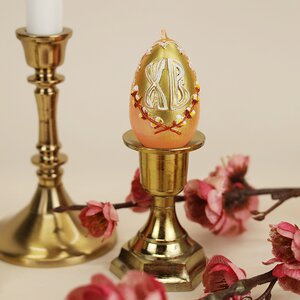 Пасхальная свеча Верба 6 см Омский Свечной фото 1