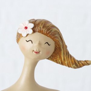 Декоративная статуэтка Девушка с цветами Лили-Элоди 16 см Boltze фото 4