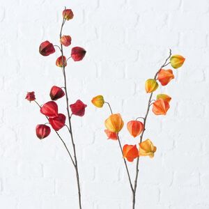 Искусственная ветка Физалис 90 см оранжевый Boltze фото 11