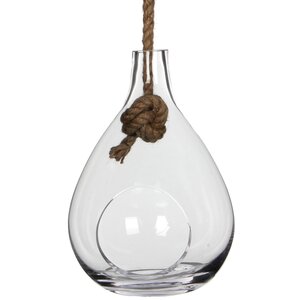 Стеклянный шар для декора Рустик - Капля 31*22 см