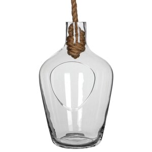 Стеклянный шар для декора Рустик - Бутыль 32*19 см