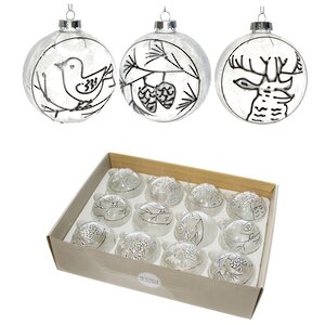 Набор елочных украшений Шведская Сказка, 41 игрушка Снегурочка фото 2