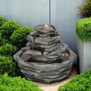Декоративный фонтан Мон-де-Марманд 62*47 см с LED подсветкой Winter Deco фото 2