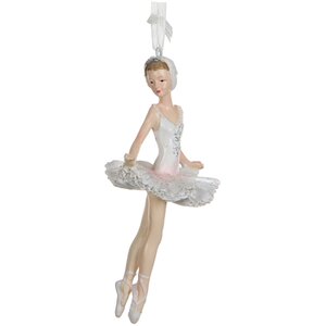 Елочная игрушка Балерина Анна-Мари - танцовщица из Ливерпуля 11 см, подвеска