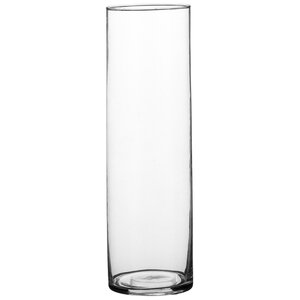 Стеклянная ваза-цилиндр Астер 30 см Edelman фото 1