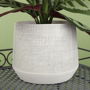 Керамическое кашпо Grey Joy 19*17 см Edelman фото 3