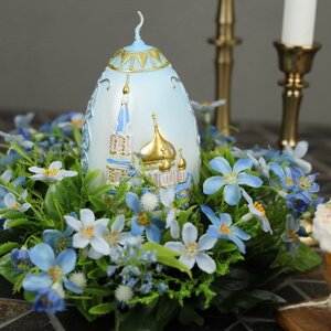 Пасхальная свеча Собор 25 см Омский Свечной фото 9