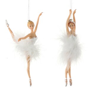 Елочная игрушка Балерина Одетта 19 см в прыжке, подвеска Noel Collection (Katherine’s Style) фото 2