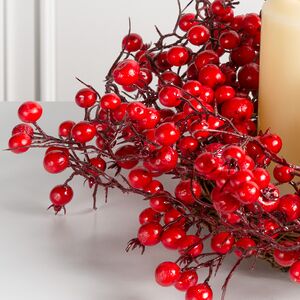 Венок для свечи с ягодами Adelrendy 40 см Edelman фото 3