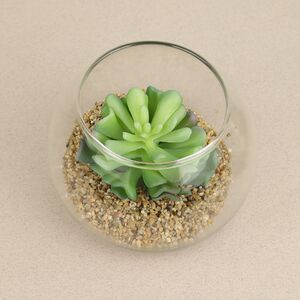 Искусственный флорариум Крассула Сансет 12 см Edelman (Эдельман) фото 2