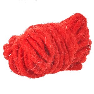 Декоративный шнурок Шерстяной клубок красный Edelman фото 1