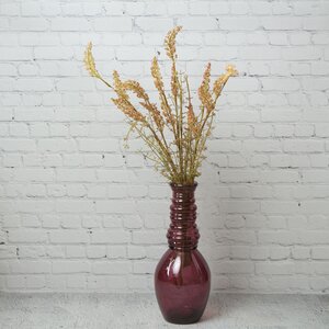 Стеклянная ваза Леди Батори 30 см, малиновая Edelman фото 2