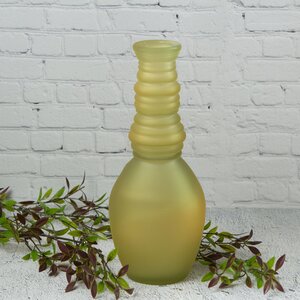 Стеклянная ваза Леди Батори 30 см, песочная Edelman фото 1