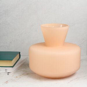 Декоративная ваза Элебрун 20 см персиковая EDG фото 2
