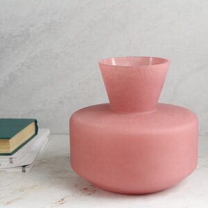 Декоративная ваза Элебрун 20 см розовая EDG фото 2