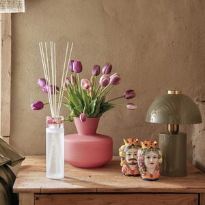 Декоративная ваза Элебрун 25 см розовая EDG фото 6